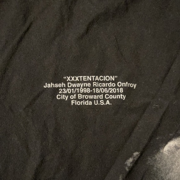 XXXTentacion Tribute Shirt - Picture 2 of 3